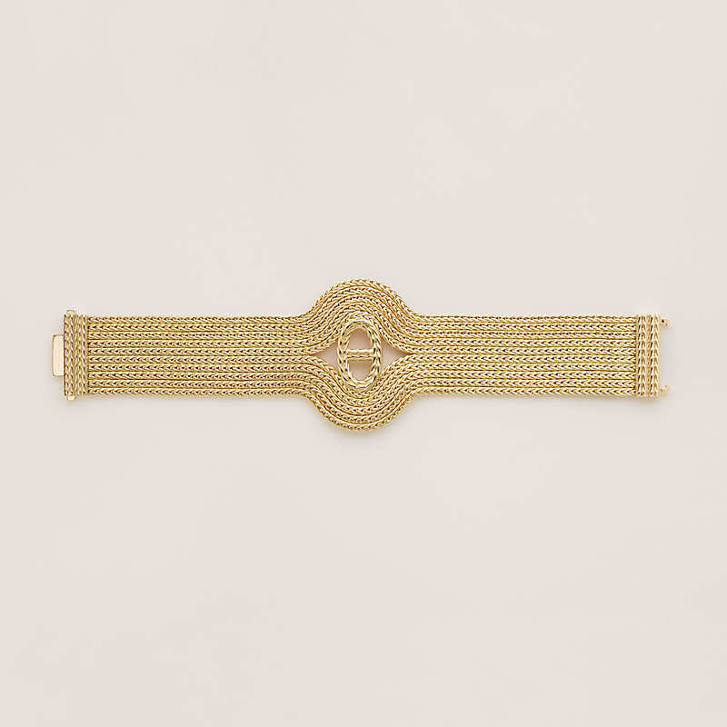 Chaine d'ancre Danae bracelet, large model | Hermès USA